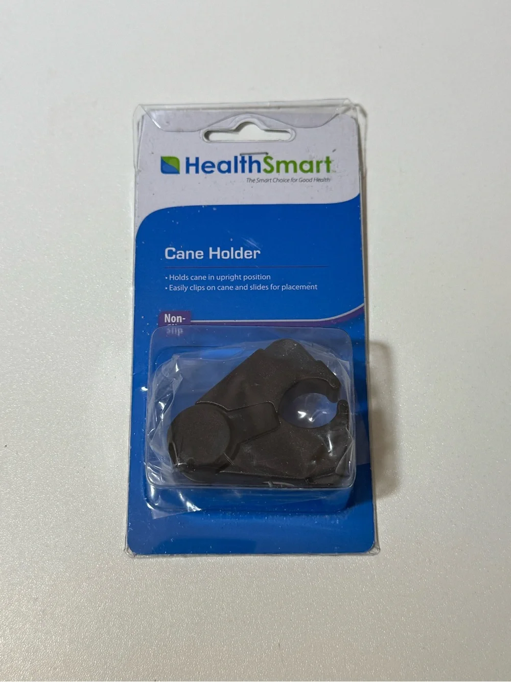 Black Cane Holder - Clip-On Upright Support